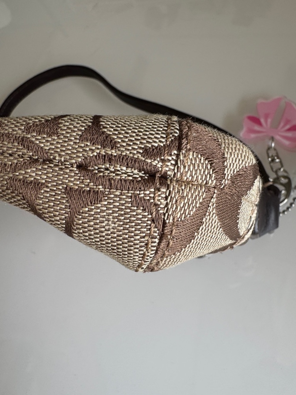 Coach Vintage Y2K Signature Sufflette mini bag - brown jacquard monogram - Picture 3 of 11